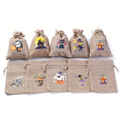 10PCS Halloween Gift & Treat Bags