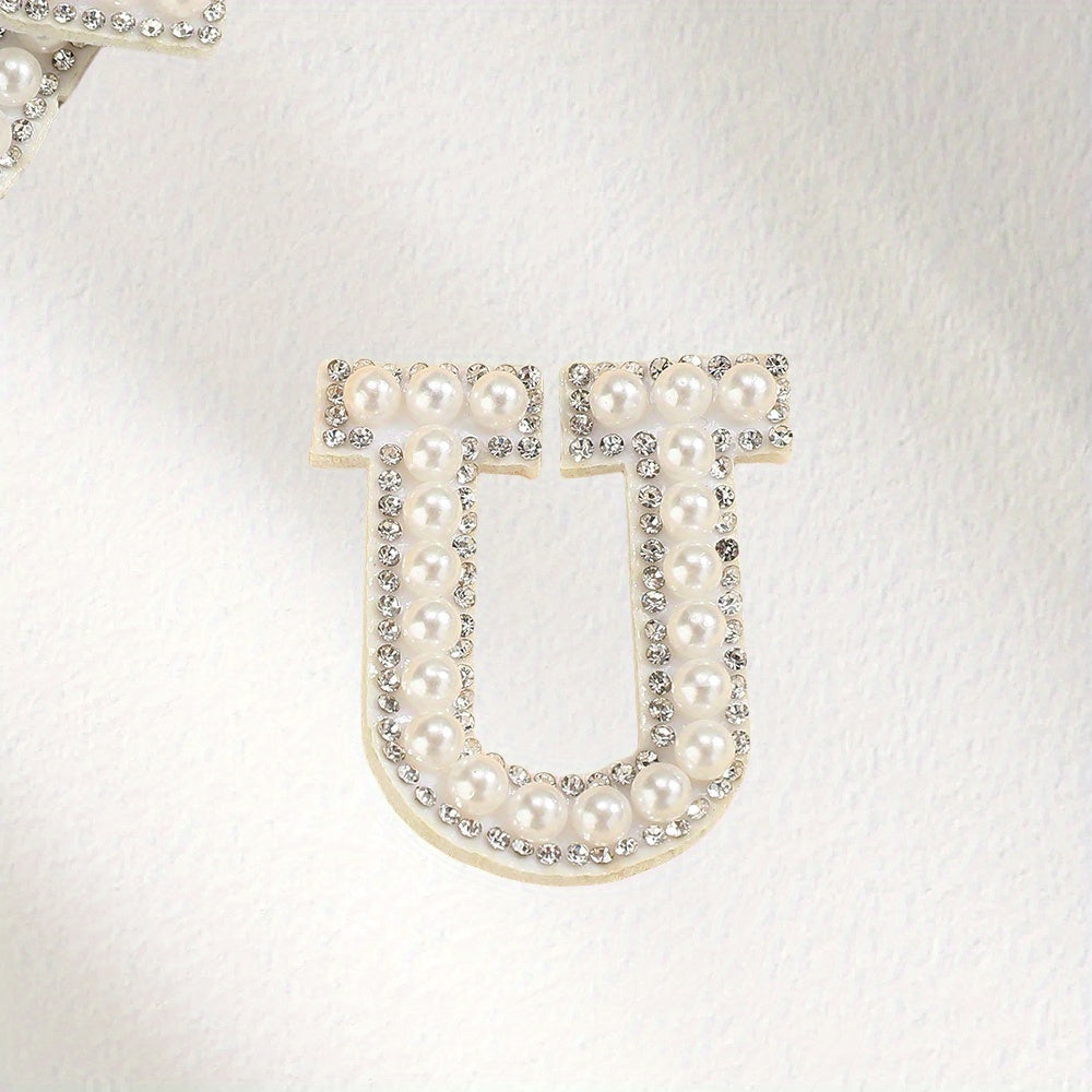 1PC Alphabet Letter Bead Patch