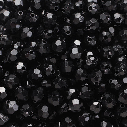 Luminous Multilateral Ball Acrylic Beads