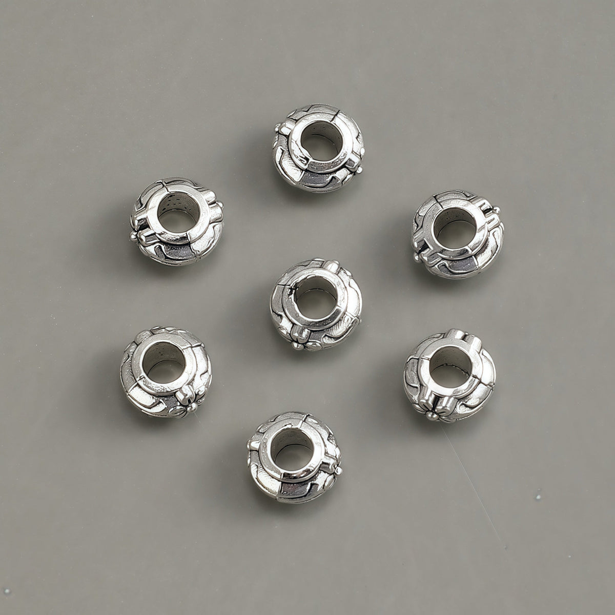 Flower Alloy Beads