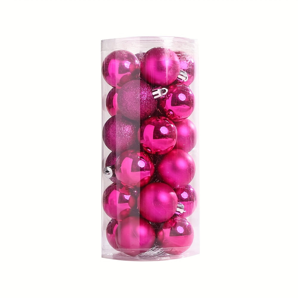 Plastic Christmas Ball Charms
