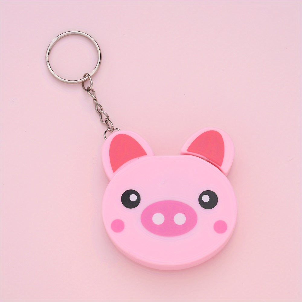 1PC 11.5×5.8cm Animal Series Mini Soft Measuring Tape