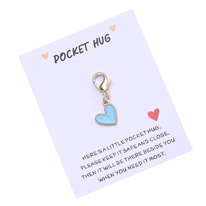 Heart Keychain with Thank You Card