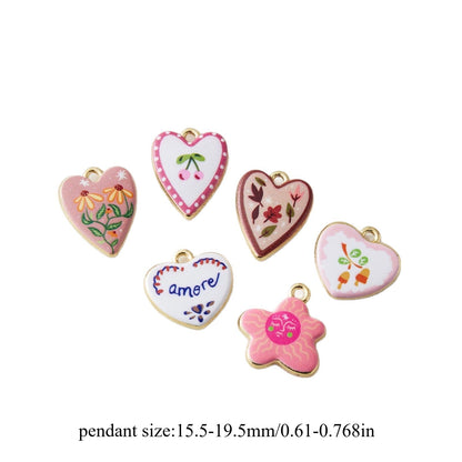 Bohemian Flower Alloy Pendants