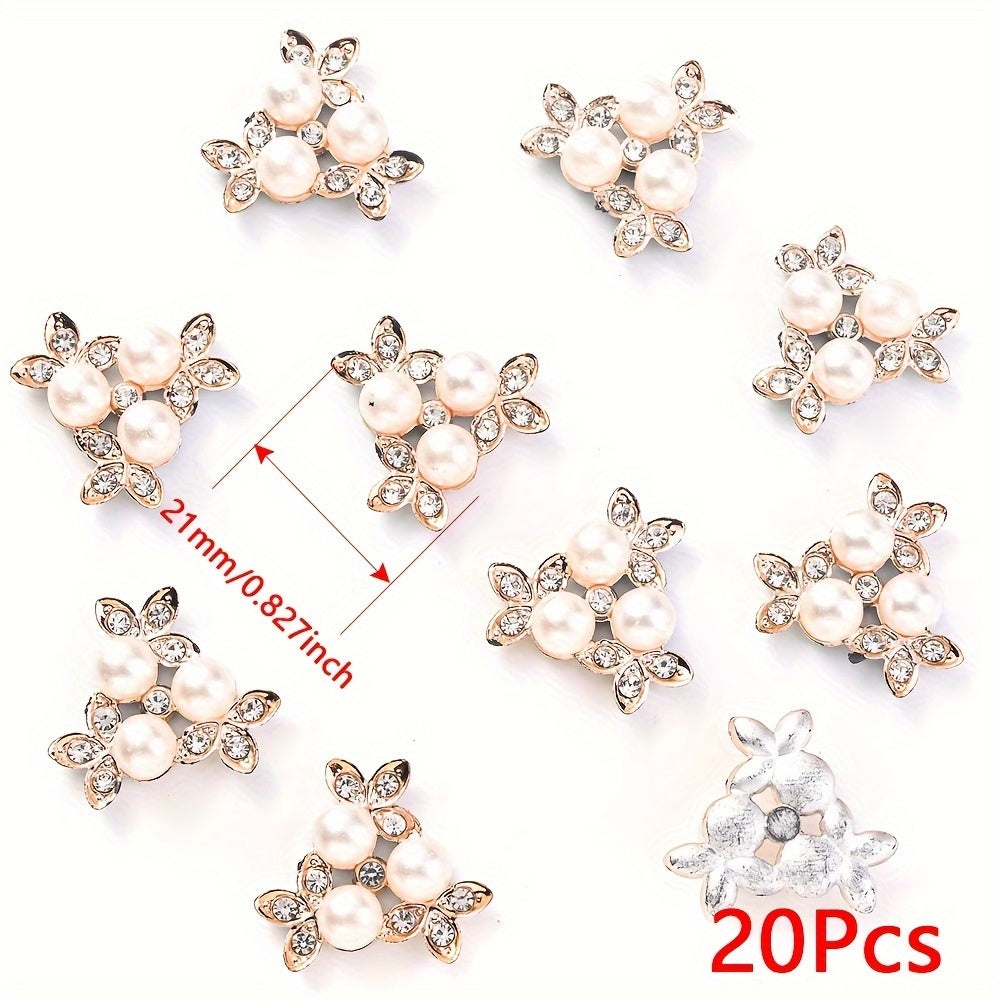 Pearl Flower Acrylic Bead Accessories