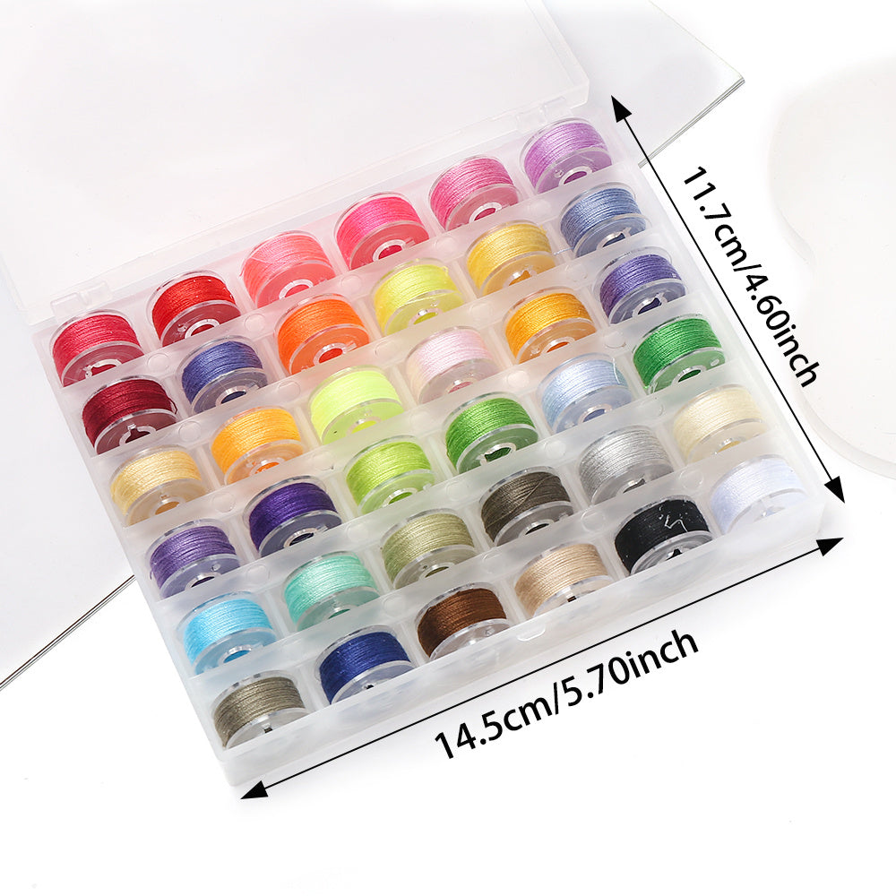 Multicolor Polyester Sewing Thread Set
