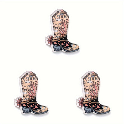 Cowboy Series Acrylic Charms