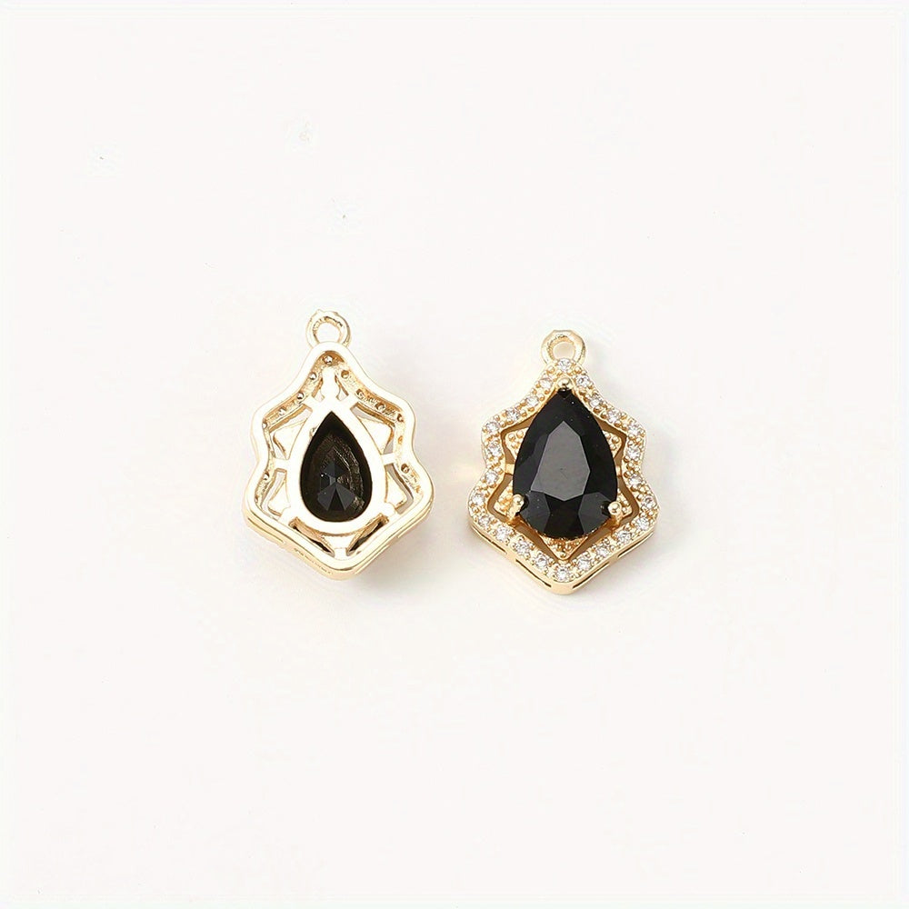 Glass Waterdrop Pendants