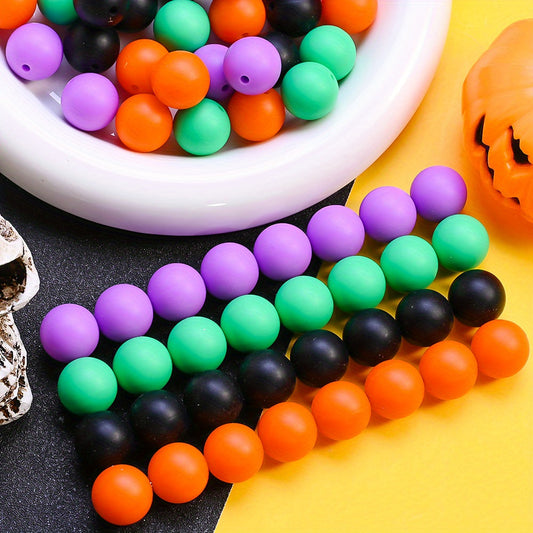 Halloween Silicone Spacer Beads
