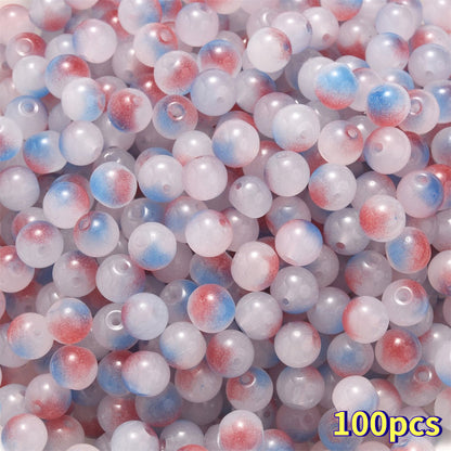 8 mm Glass Beads