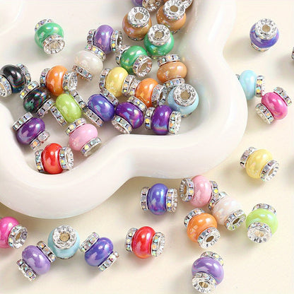 Shiny Lantern Shape Acrylic Beads
