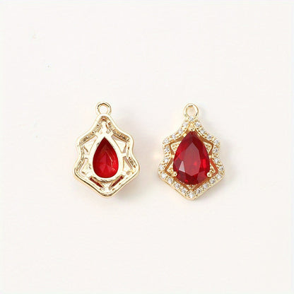 Glass Waterdrop Pendants