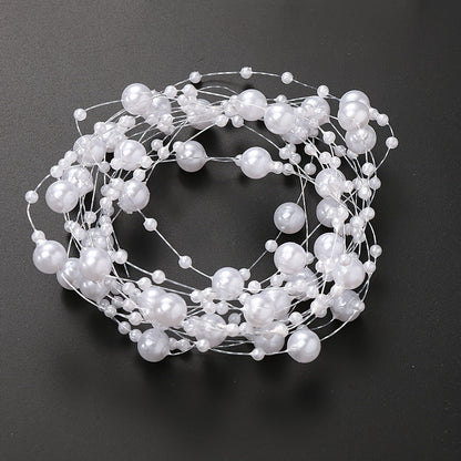 118.11 Inch Acrylic Round Bead Chain