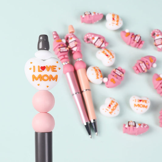 9-Piece Mother's Day Silicone Gnome Bead Set