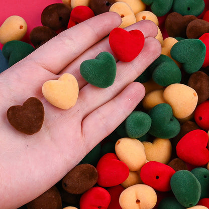 Acrylic Love Heart Beads