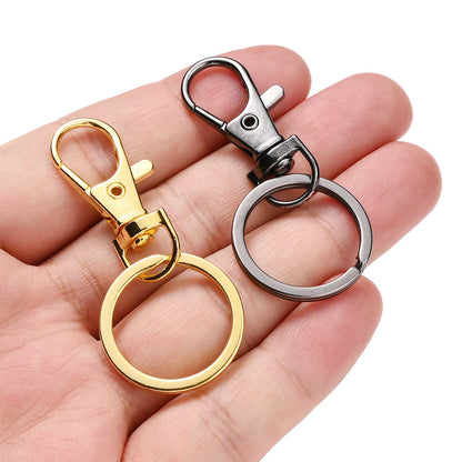 Golden Silvery Alloy Lobster Clasps
