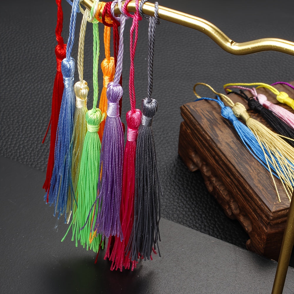 Vibrant Long Tassel Set