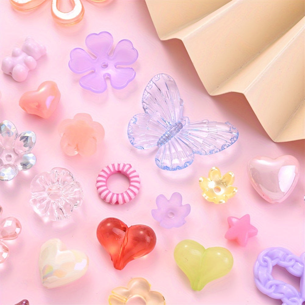 Irregular Acrylic Beads