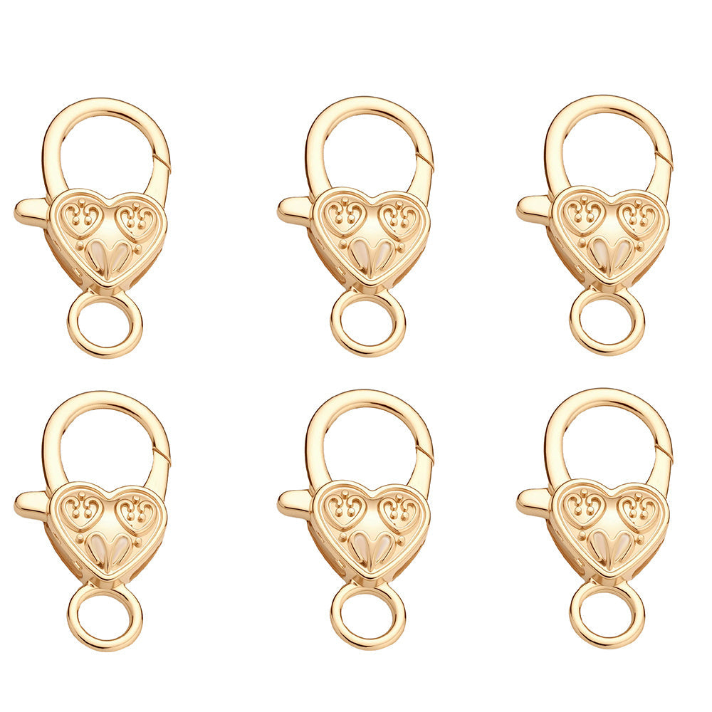 Golden & Silver Keychain Clasp Set
