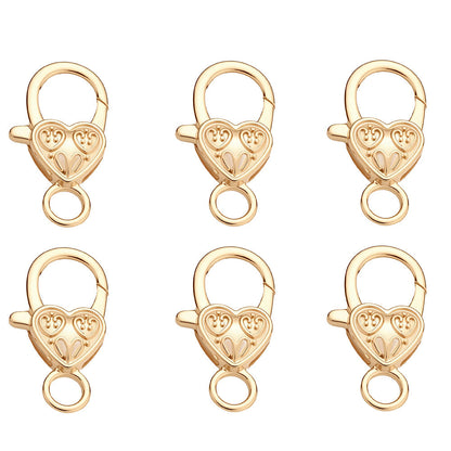 Golden & Silver Keychain Clasp Set