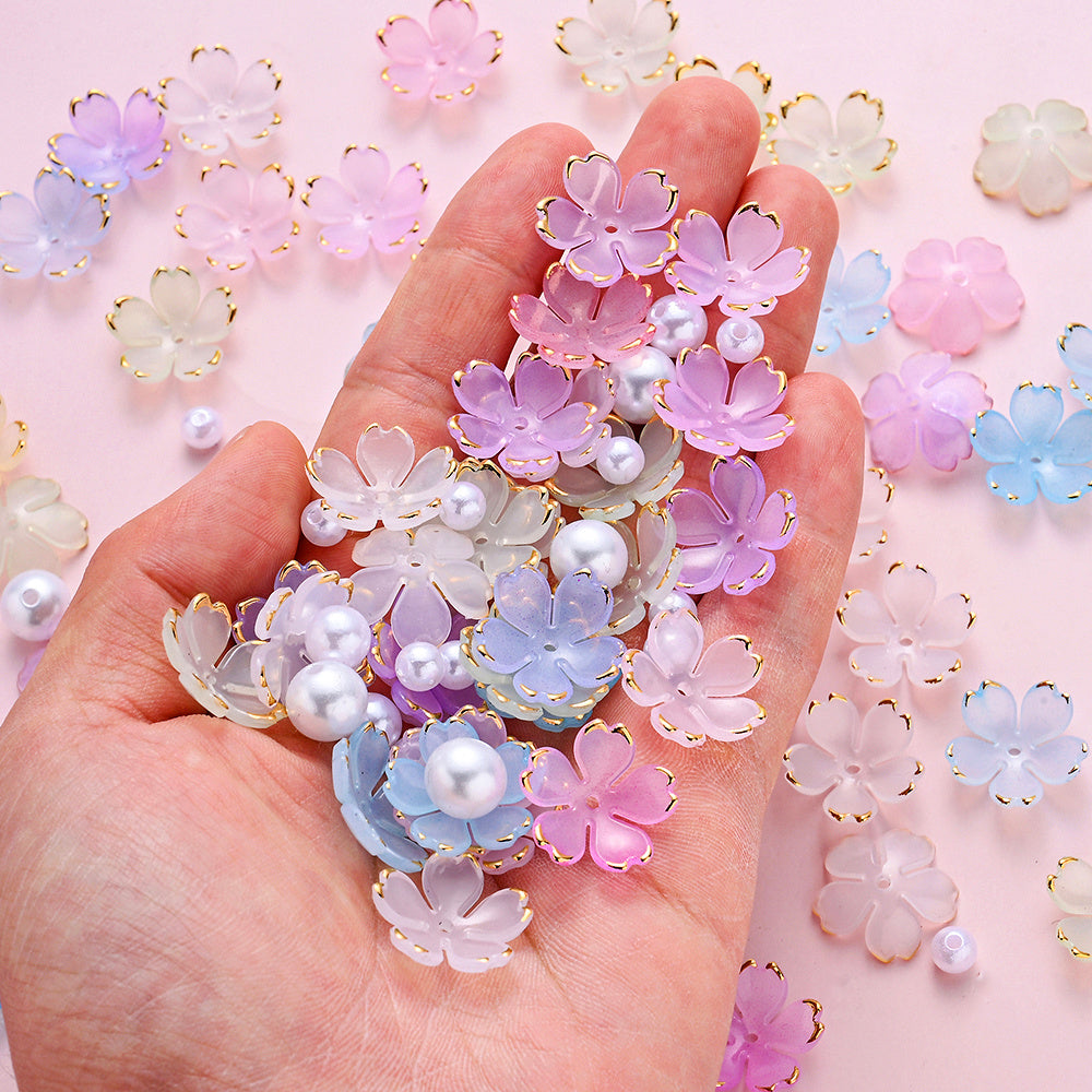 Cherry Blossom Acrylic Bead DIY Kit