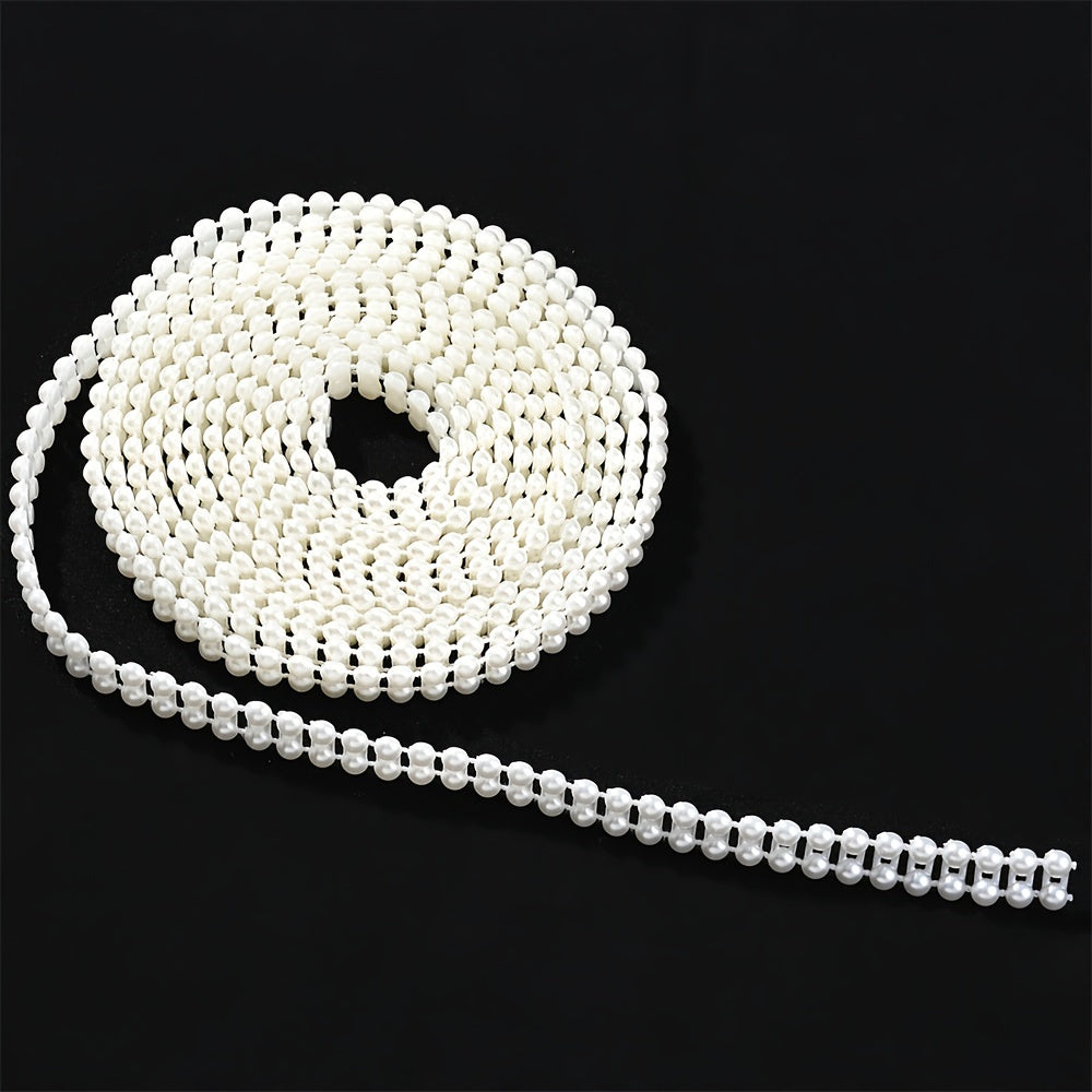 Double Semicircle Acrylic Beads
