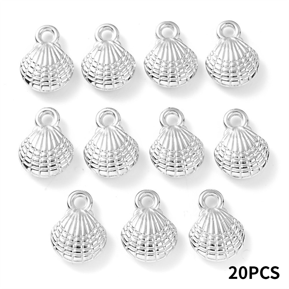Shell CCB Spacer Beads