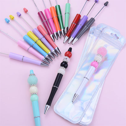 DIY Bead Pen and Pencil Bag Set