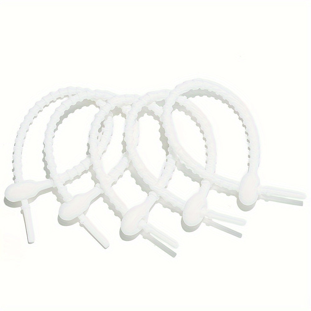 Oval Silicone Cable Ties