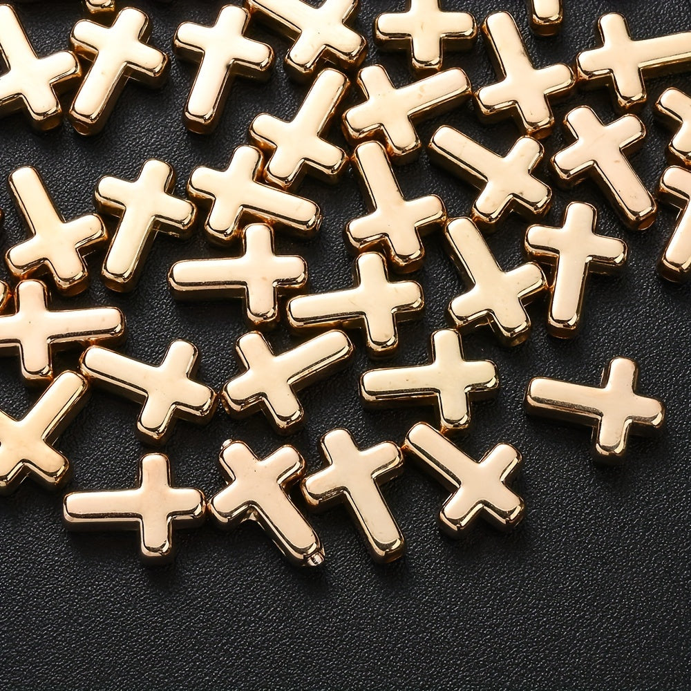 Cross CCB Spacer Beads