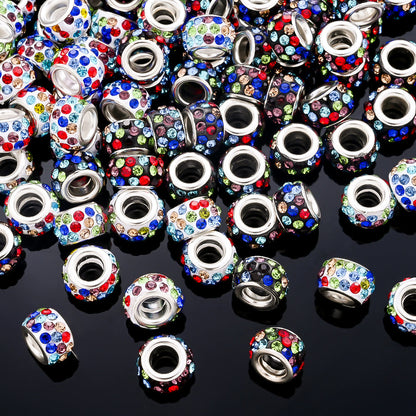 Alloy European Large Hole Bead Pendants
