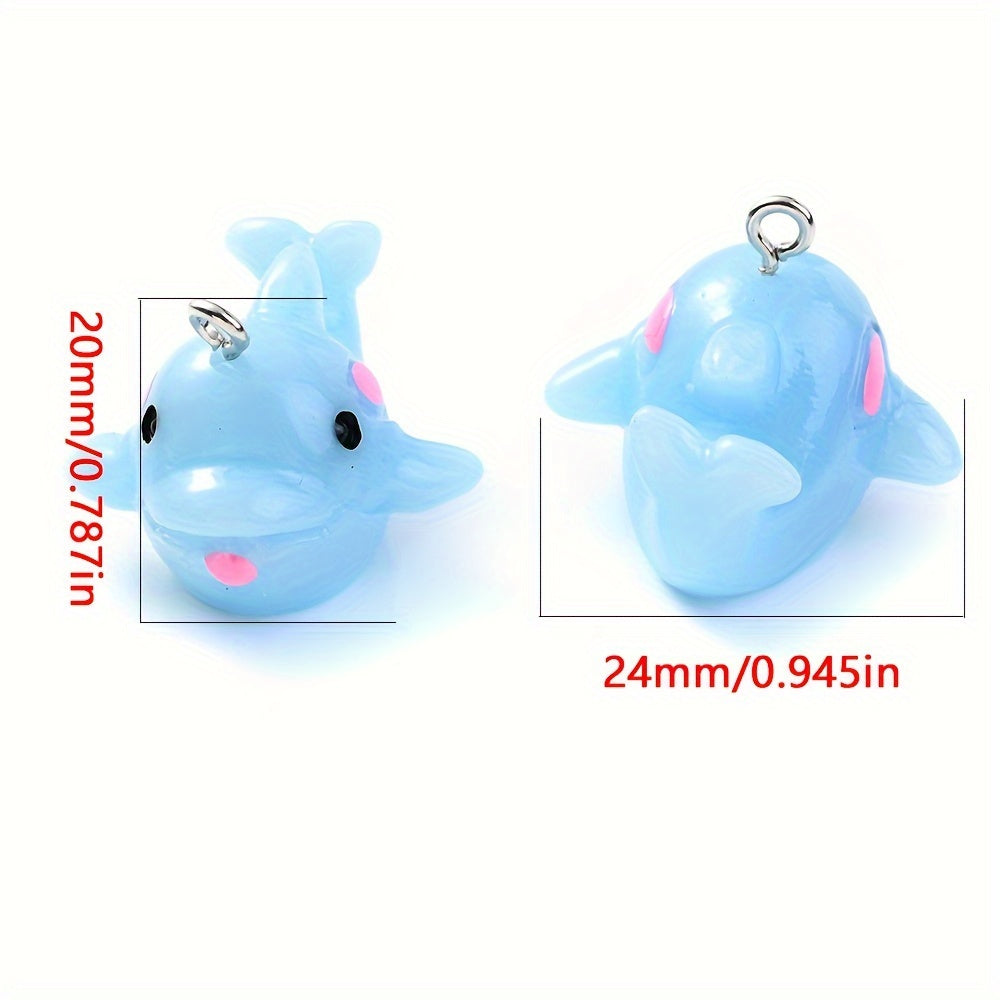 3D Animal Resin Pendant Set