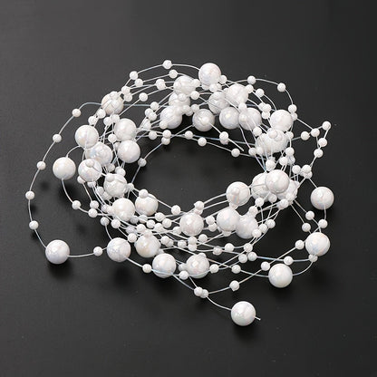 118.11 Inch Acrylic Round Bead Chain