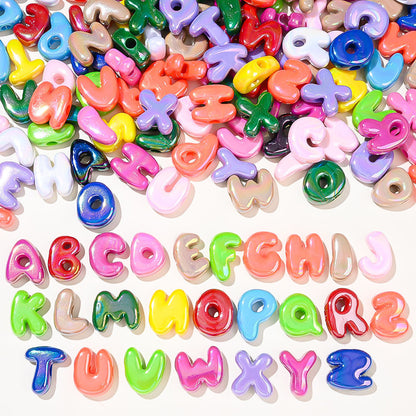 Acrylic Alphabet Letter Beads