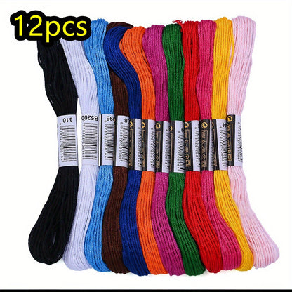 Multicolor Embroidery Floss Thread Set