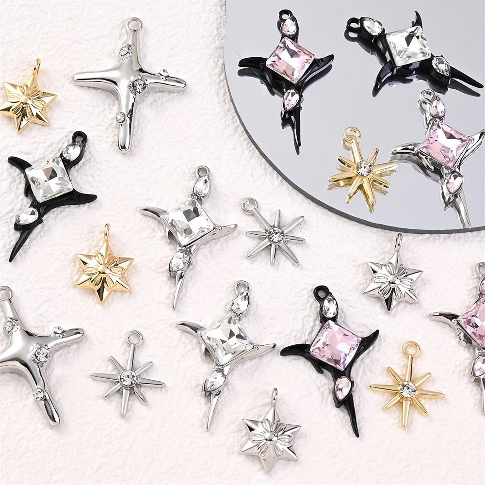Ramadan Rhinestone Alloy Pendants