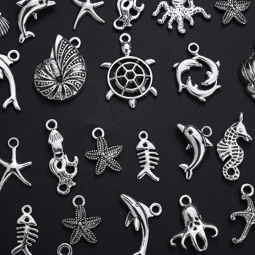 Sea Life Alloy Pendants