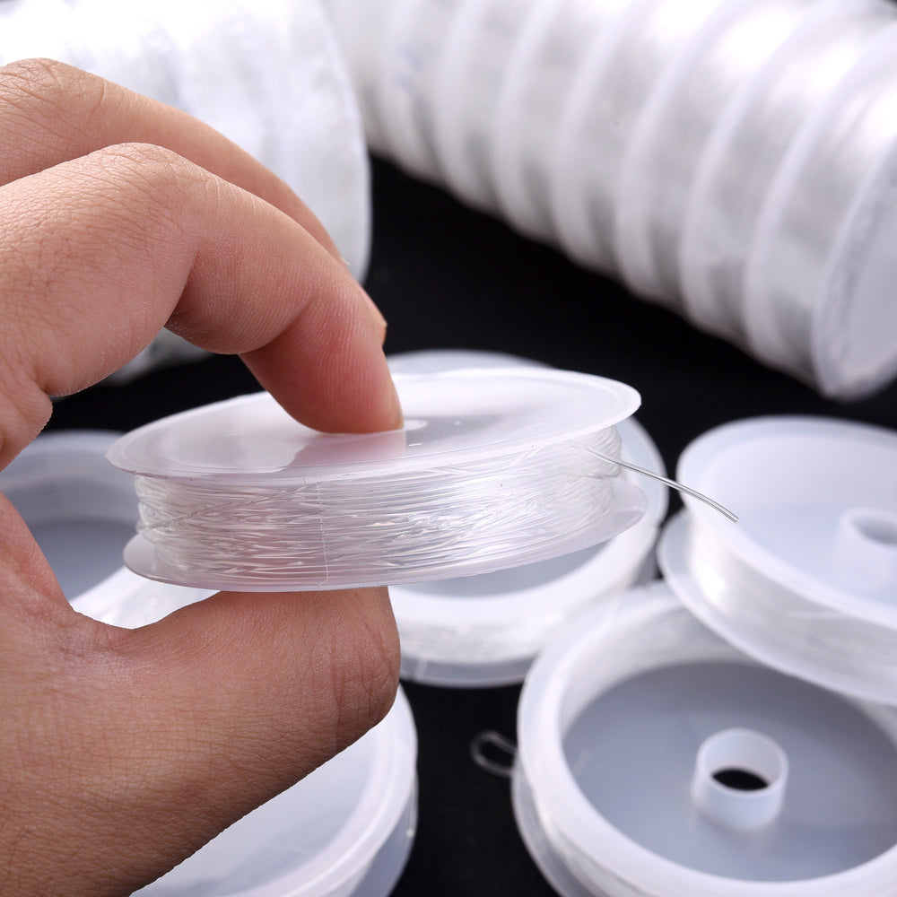 0.4-1.2 mm Clear Crystal Beading Thread