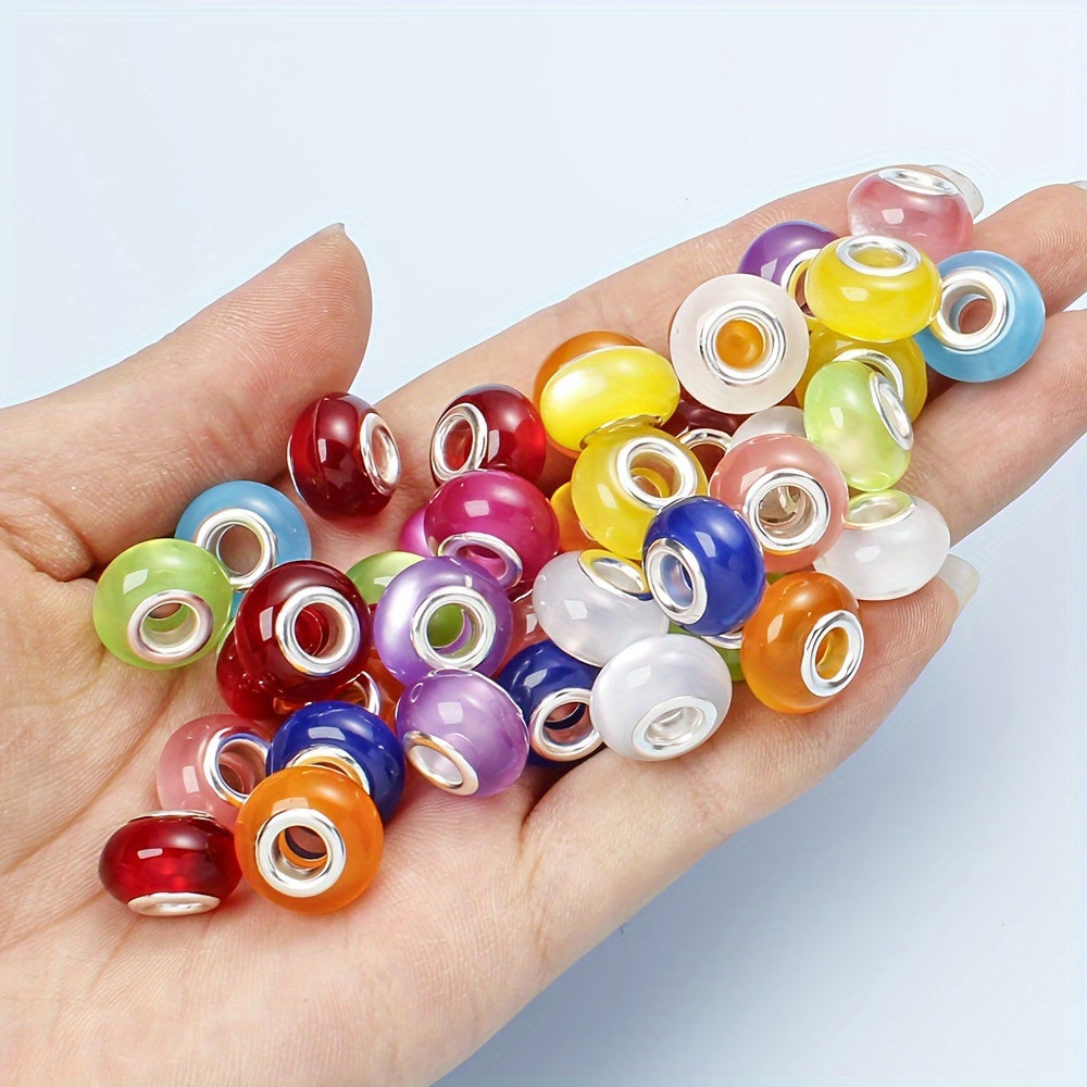 Imitation Cat's Eye Resin Beads