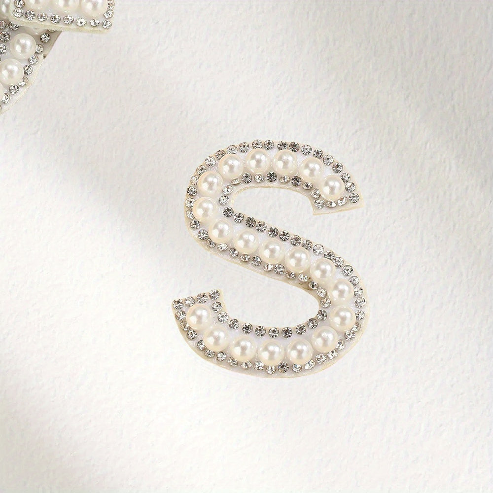 1PC Alphabet Letter Bead Patch