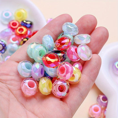 Cut Sugar Heart Acrylic Beads