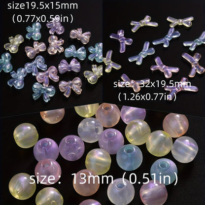 Butterfly Shape Acrylic Spacer Beads