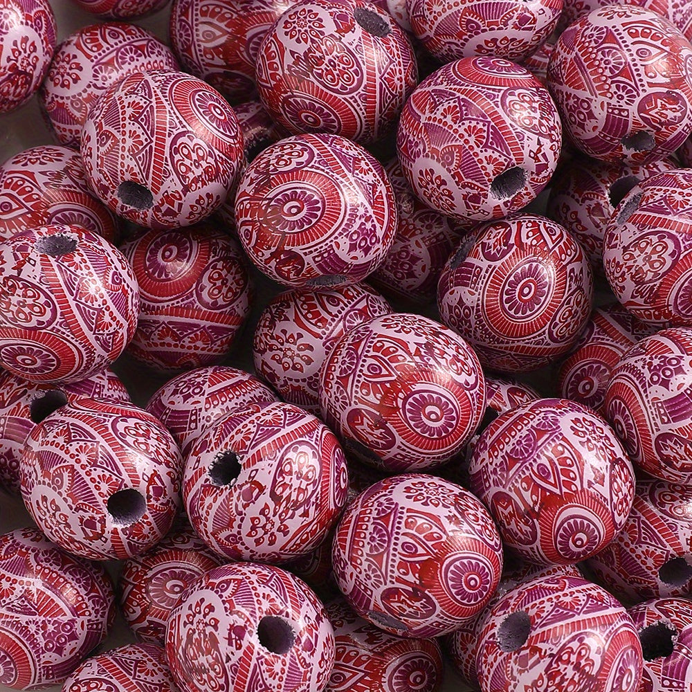 Bohemian Wooden Beads