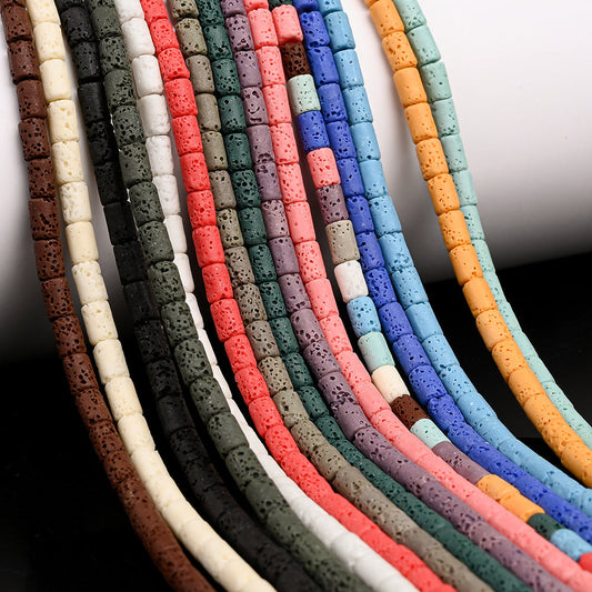 Cylindrical Stone Bead