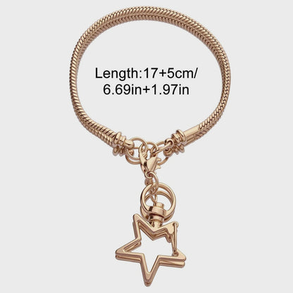 Blank Beadable Keychain Set