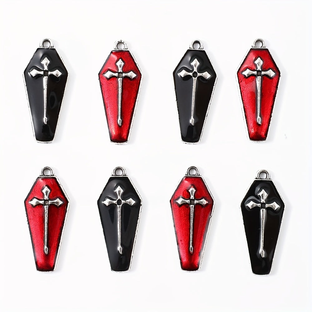Halloween Coffin Alloy Charms