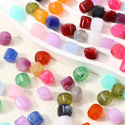 Vivid Acrylic Diamond Spacer Beads