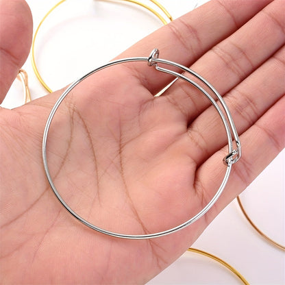 20PCS 53/65mm Adjustable Alloy Ring Set