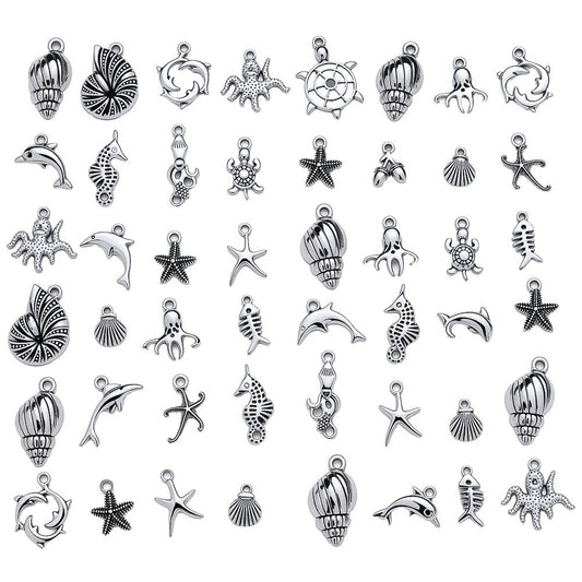 Sea Life Alloy Pendants