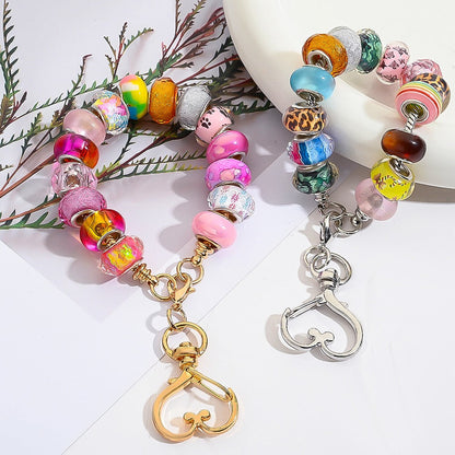 Blank Beadable Keychain Set